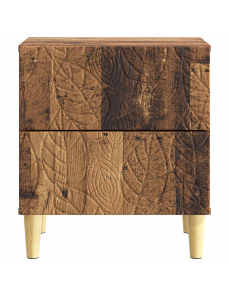 Comodino Legno antico 43 x 34,5 x 48 cm Legno ingegnerizzato