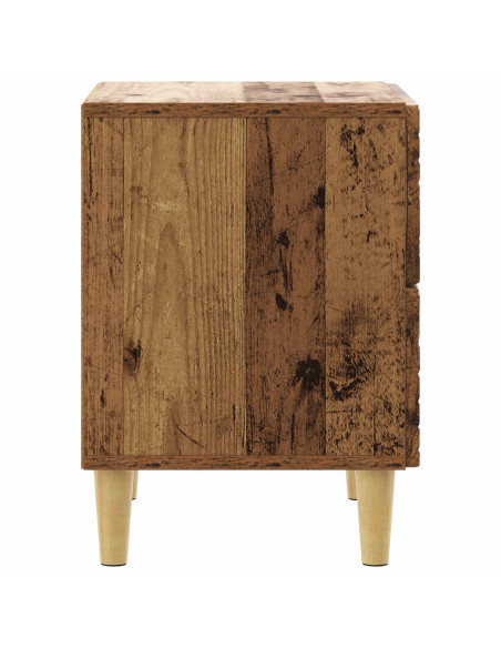 Comodino Legno antico 43 x 34,5 x 48 cm Legno ingegnerizzato