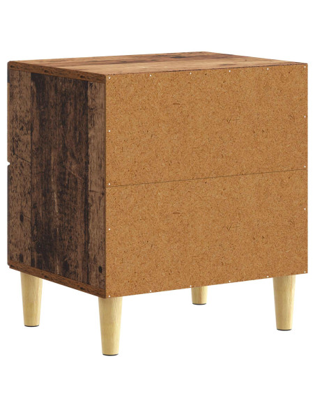 Comodino Legno antico 43 x 34,5 x 48 cm Legno ingegnerizzato