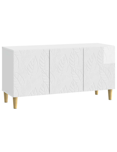 Mobile TV 99 x 34,5 x 50 cm Bianco Lucido Legno ingegnerizzato