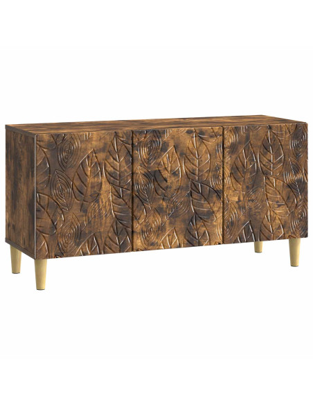 Mobile TV 99 x 34,5 x 50 cm Rovere Fumo Legno ingegnerizzato