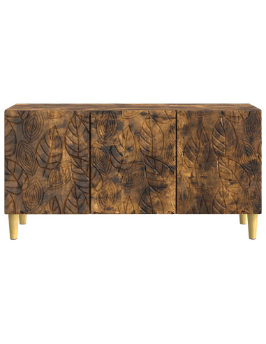 Mobile TV 99 x 34,5 x 50 cm Rovere Fumo Legno ingegnerizzato