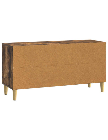 Mobile TV 99 x 34,5 x 50 cm Rovere Fumo Legno ingegnerizzato