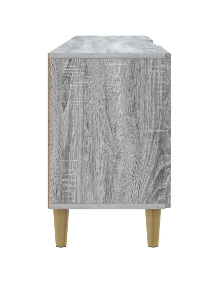 Mobile TV 99 x 34,5 x 50 cm Sonoma grigio Legno ingegnerizzato