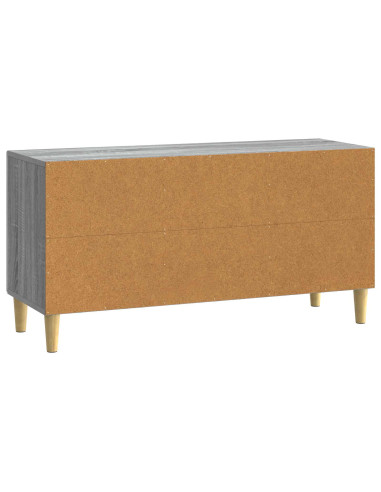 Mobile TV 99 x 34,5 x 50 cm Sonoma grigio Legno ingegnerizzato