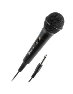 NGS Microfono Vocale Wired Singer Fire Cavo 3m Nero