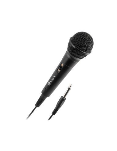 NGS Microfono Vocale Wired Singer Fire Cavo 3m Nero