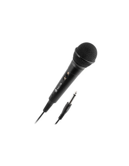 NGS Microfono Vocale Wired Singer Fire Cavo 3m Nero