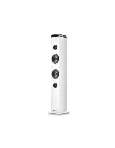 NGS Speaker a Torre Sky Charm Pro BT USB RadioFM AUX 50W Bianca