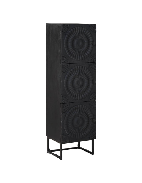 Credenza Nero 35 x 30 x 120 cm