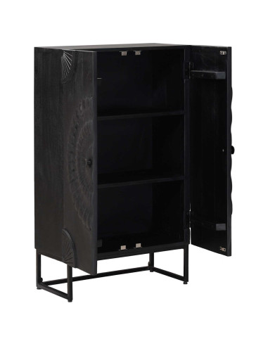 Credenza Nero 55 x 30 x 95 cm