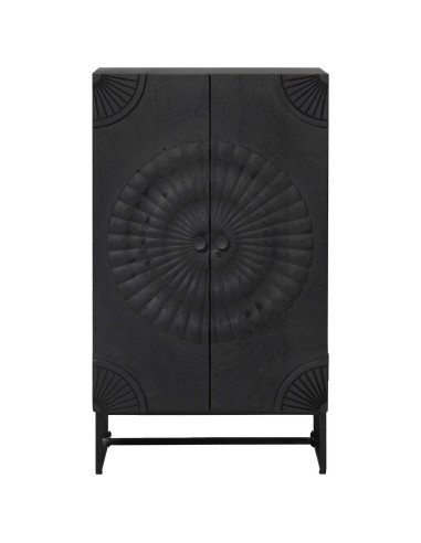 Credenza Nero 55 x 30 x 95 cm