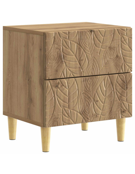 Comodino Rovere Artigianale 43 x 34,5 x 48 cm