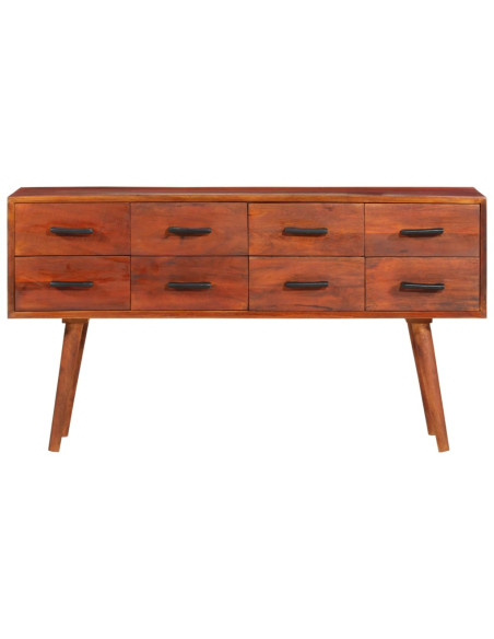 Credenza 110x30x59 cm in Legno Massello di Mango