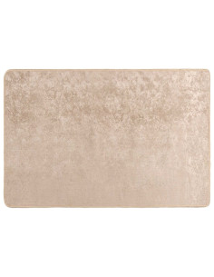 Runner Tappeto MARSA Beige 100 x 150 cm Poliestere e PVC 2