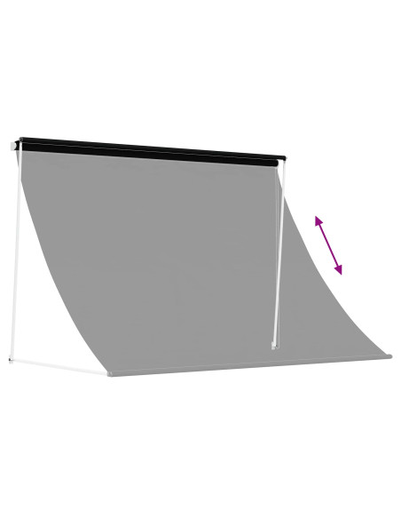 Tenda da Sole Nero 350 x 150 cm