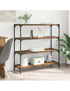 Armadio per Libri Legno vecchio 100 x 33 x 100 cm