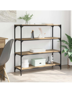 Armadio per Libri Rovere artigianale 100 x 33 x 100 cm