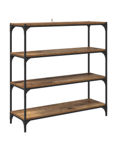 Armadio per Libri Legno vecchio 100 x 33 x 100 cm 2