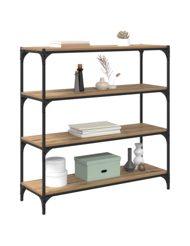 Armadio per Libri Rovere artigianale 100 x 33 x 100 cm