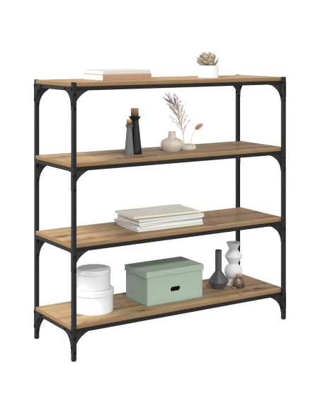 Armadio per Libri Rovere artigianale 100 x 33 x 100 cm
