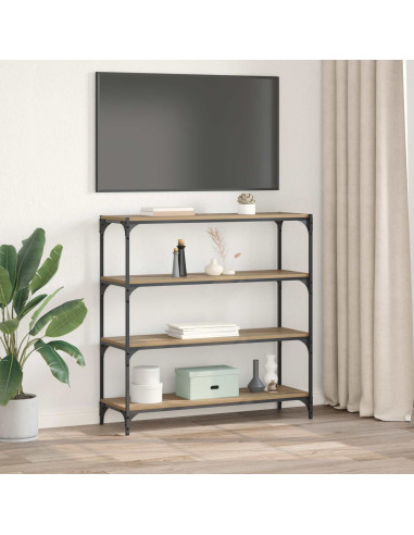 Armadio per Libri Rovere artigianale 100 x 33 x 100 cm