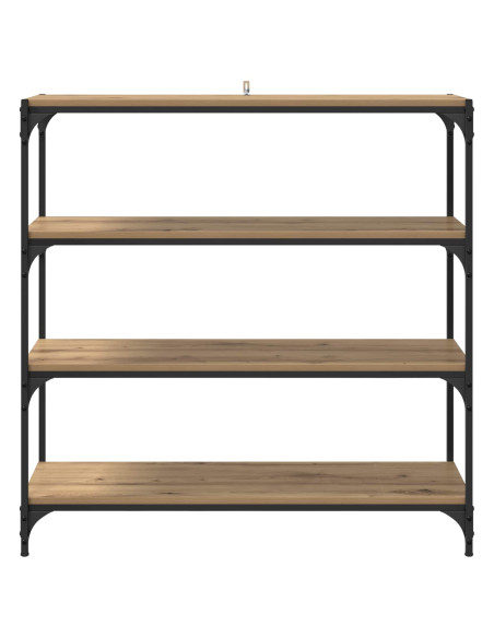 Armadio per Libri Rovere artigianale 100 x 33 x 100 cm