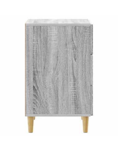 Comodino Sonoma grigio 43 x 39,5 x 66,5 cm Legno ingegnerizzato