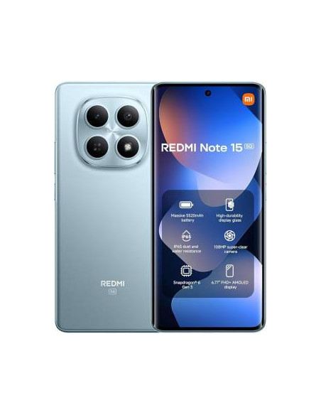 Xiaomi Redmi Note 15 8+512GB 6.77" 5G Glacier Blue ITA