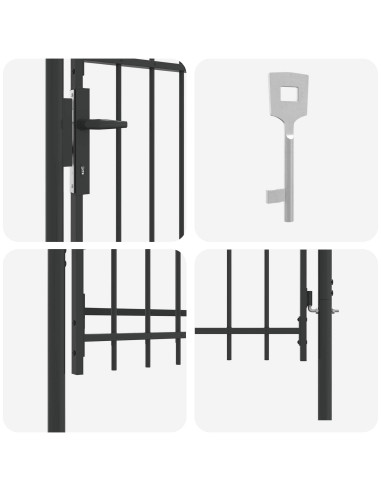 Cancello per recinzione BOXTEL 103 x 150 cm