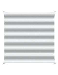 Telo Ombra da Esterno Grigio chiaro e bianco 6 x 6 m 2
