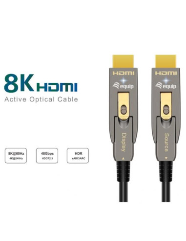 HDMI 2.1 DETACHABLE TYPE D+A AOC 30