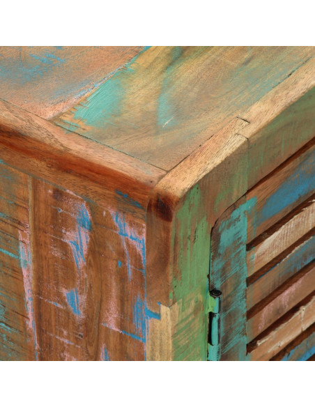 Mobile Porta TV 110x30x40 cm in Legno Massello di Recupero