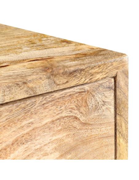 Credenza 80x30x100 cm in Legno Massello di Mango