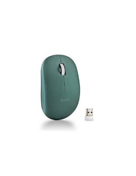 NGS Mouse Wireless Fog Pro 1000dpi 2tasti Green