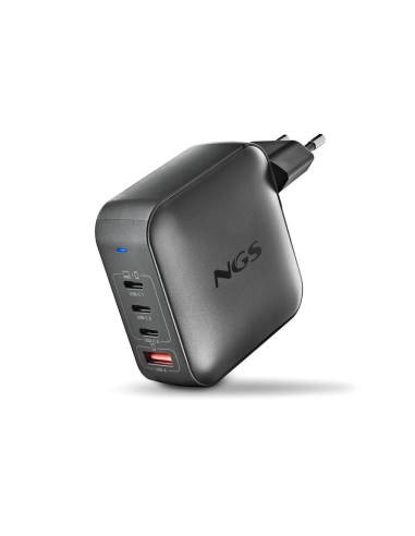 NGS Caricatore BUD 165W Ultraveloce 3/USB-C + 1/USB-A