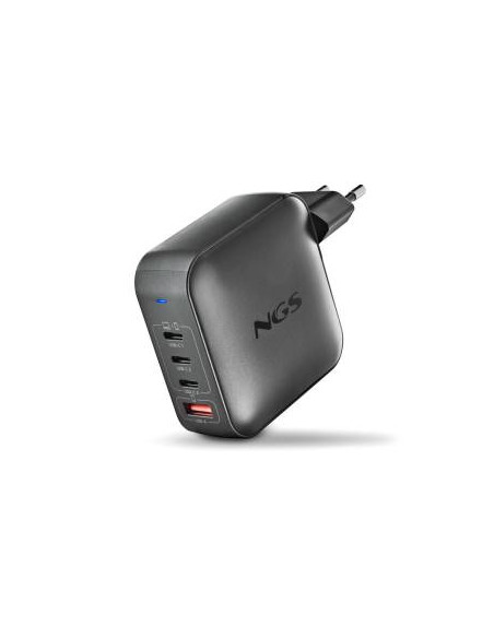 NGS Caricatore BUD 165W Ultraveloce 3/USB-C + 1/USB-A