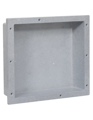 Nicchia Doccia Grigio Opaco 41x36x10 cm