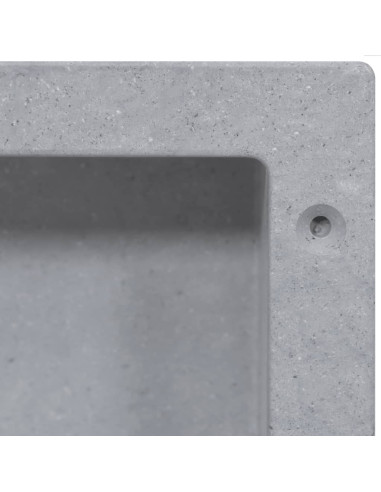 Nicchia Doccia Grigio Opaco 41x36x10 cm