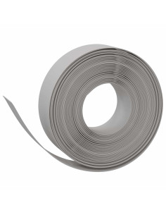 Bordatura per giardino 25 m 15 cm PE Grigio 2