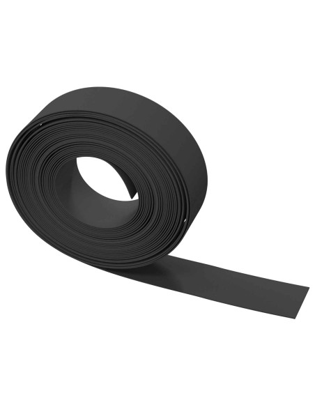 Bordatura per giardino 25 m 15 cm PE Nero