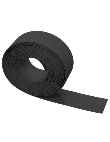 Bordatura per giardino 25 m 20 cm PE Nero