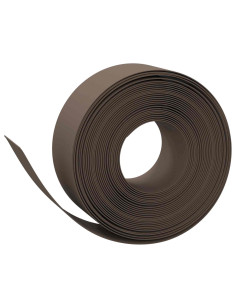 Bordatura per giardino 25 m 20 cm PE Marrone 2