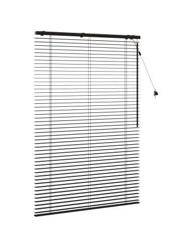 Tenda Veneziana Marrone Scuro 110 x 160 cm 35 mm
