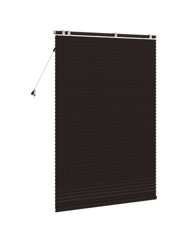 Tenda Veneziana Marrone Scuro 110 x 160 cm 35 mm
