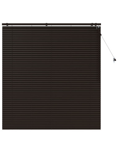 Tenda Veneziana Marrone Scuro 145 x 160 cm 35 mm