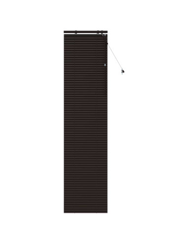Tenda Veneziana Marrone Scuro 60 x 250 cm 35 mm