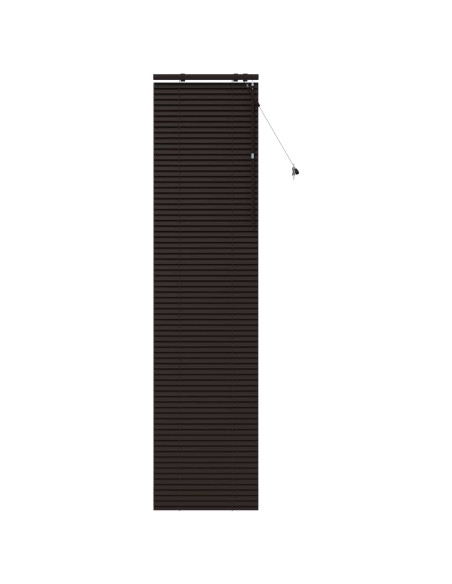 Tenda Veneziana Marrone Scuro 60 x 250 cm 35 mm