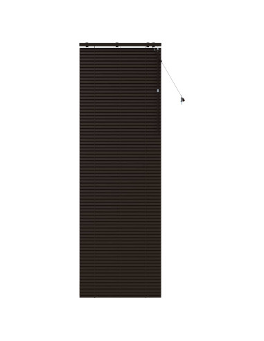 Tenda Veneziana Marrone Scuro 75 x 250 cm 35 mm