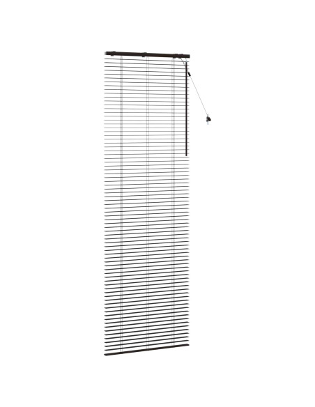 Tenda Veneziana Marrone Scuro 85 x 250 cm 35 mm
